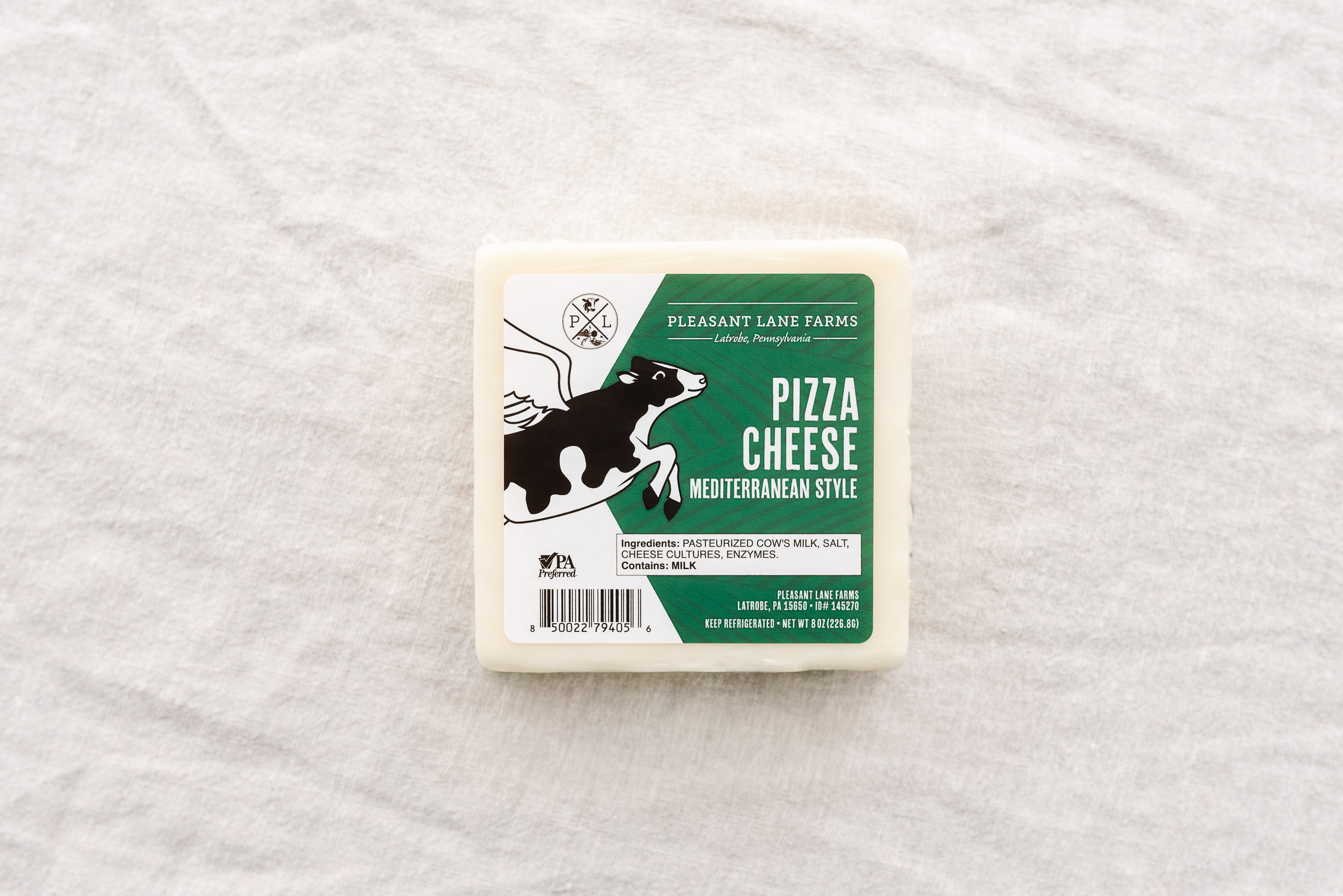 Mediterranean Style Pizza Cheese | The Creamery at Pleasant Lane Farms