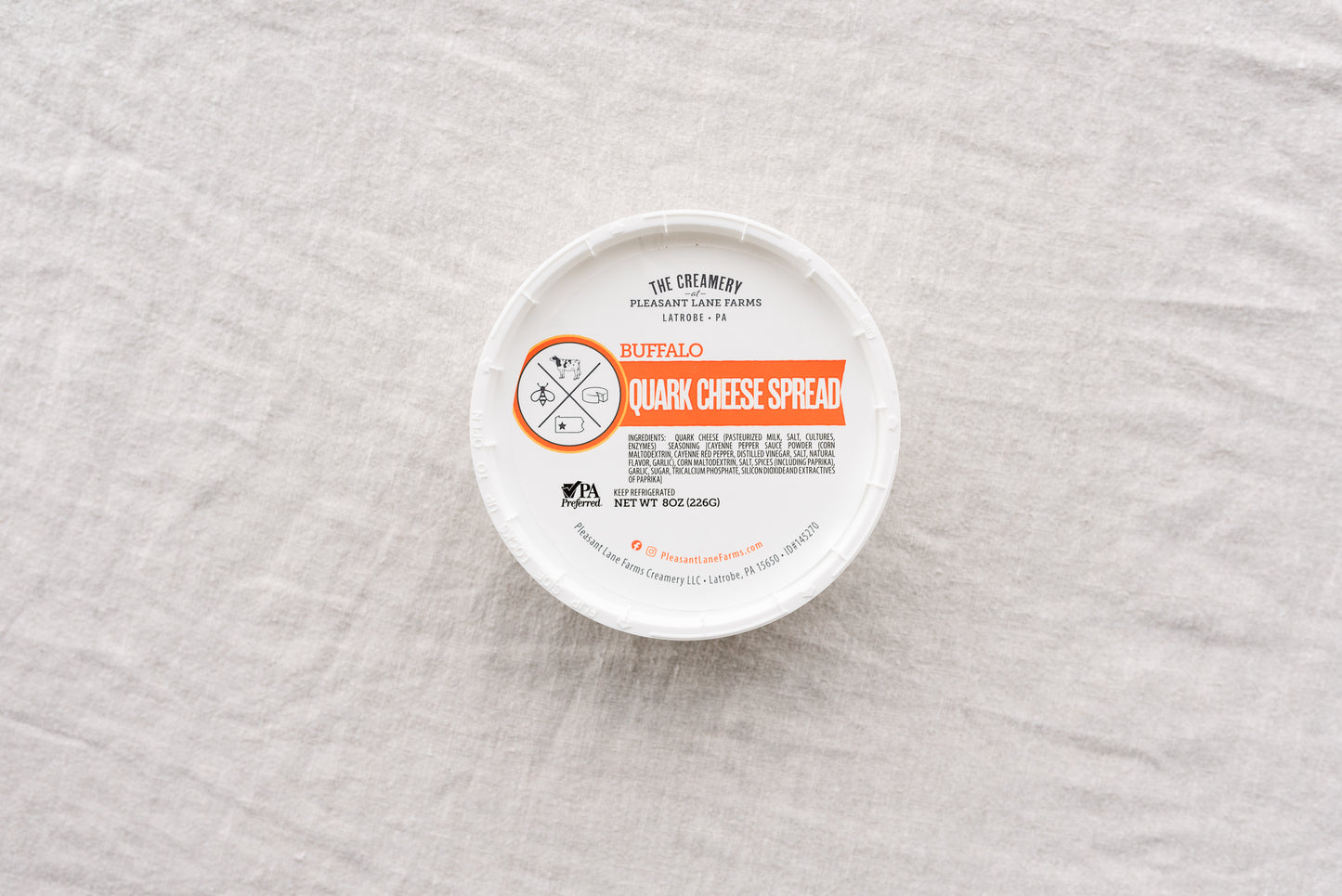 Buffalo Quark Cheese (8oz)